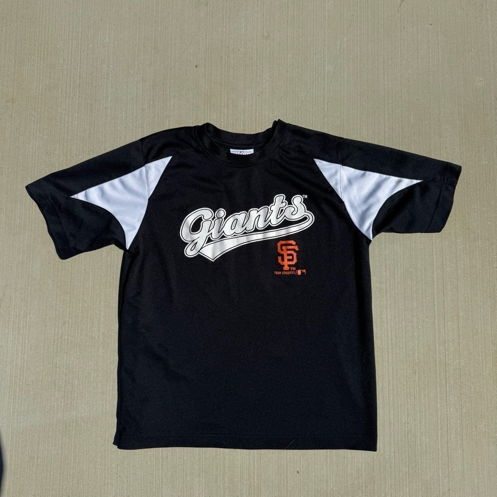 San Francisco Giants Kids Short Sleeve Jersey Size Large 12/14 MLB Official